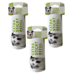 Load image into Gallery viewer, Nunbell Extra Sticky Lint Roller Refills (60 Sheets Per Roll) – Pack of 3