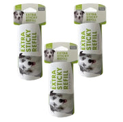 Nunbell Extra Sticky Lint Roller Refills (60 Sheets Per Roll) – Pack of 3