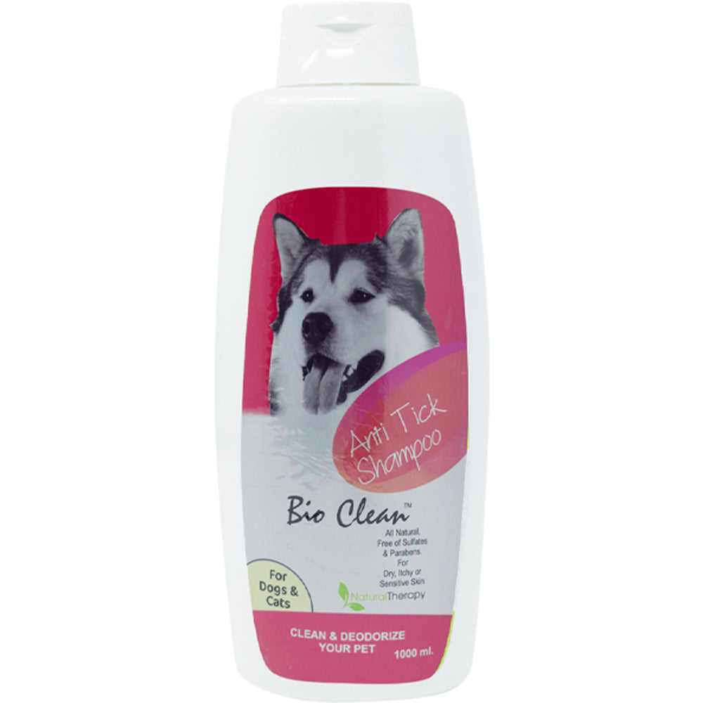Bio Clean Anti-Tick & Flea Shampoo for Cats & Dogs
