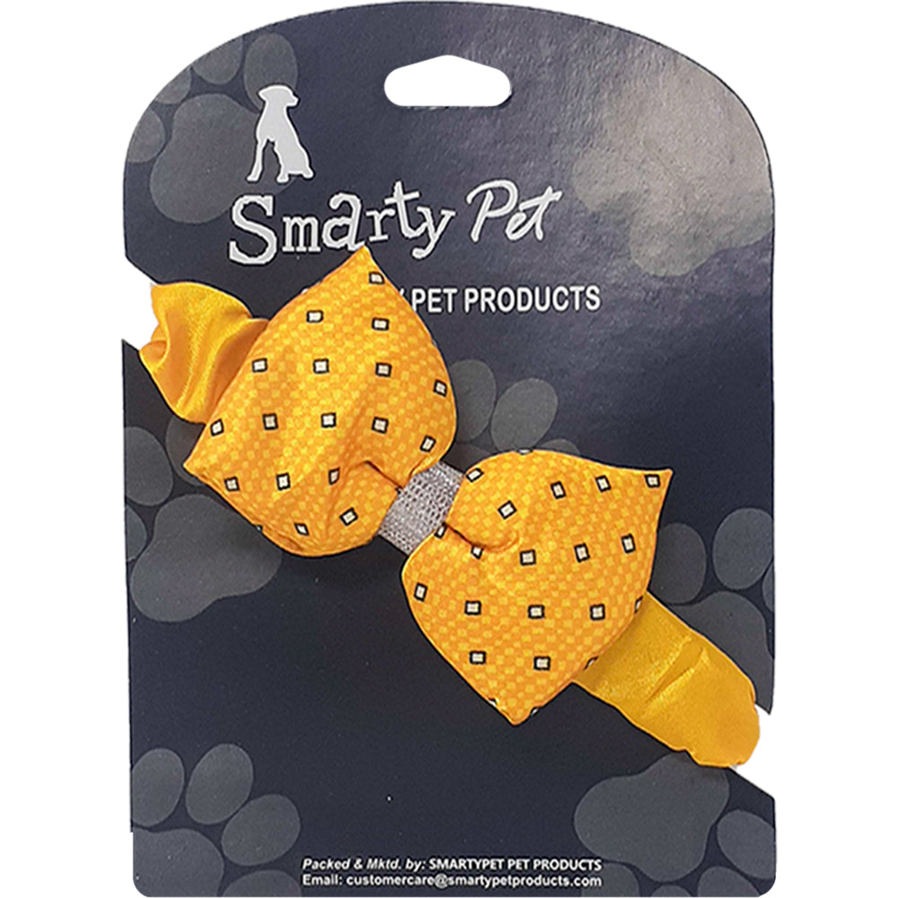 Bow with Neck Band for Pets (Color May Vary)