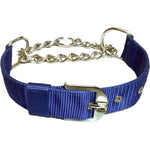 Load image into Gallery viewer, Plain Nylon Choke Collar - Grinded Chain (Color May Vary)
