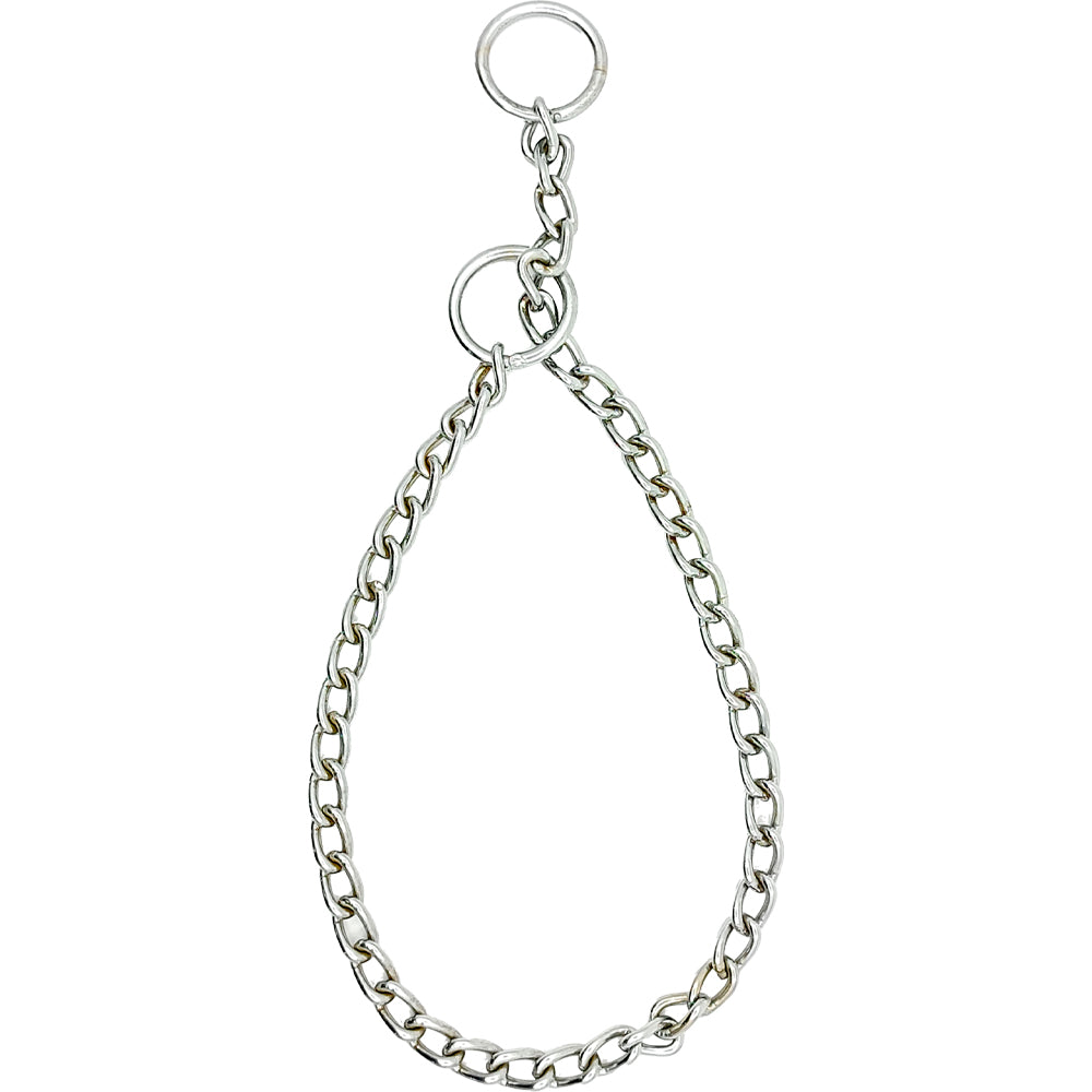 Heavy-Duty Stainless Steel Choke Chain Dog Training Collar