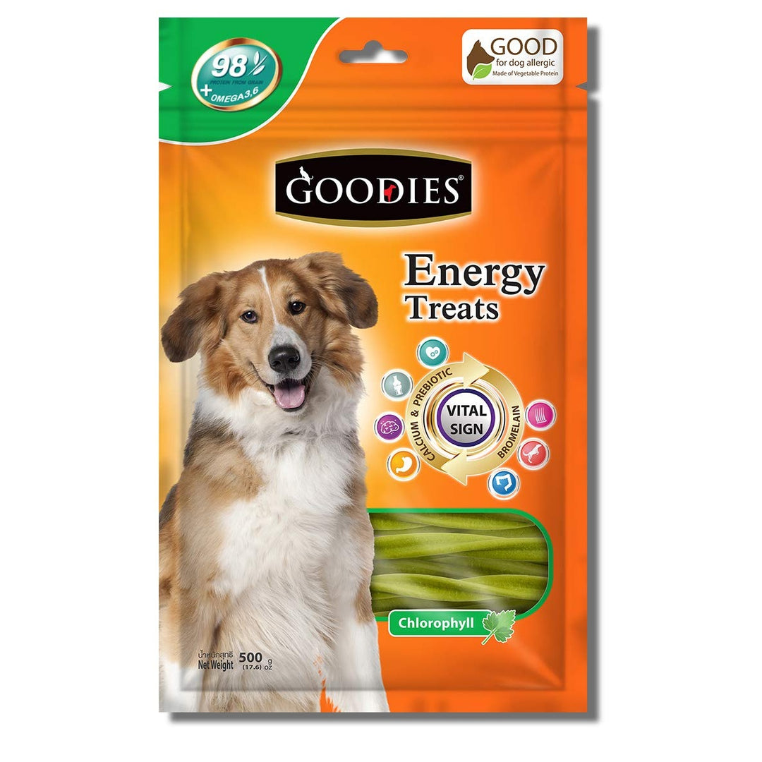 Goodies Energy  Dog Treats – Chlorophyll Flavour