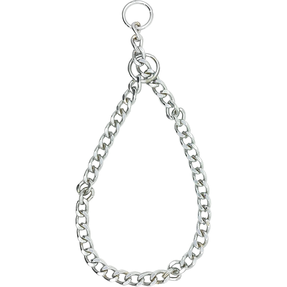 Heavy-Duty Chrome-Plated Dog Grinded Choke Chain