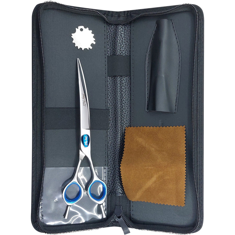 Holy Paws 7" Professional Curved Dog Grooming Scissors
