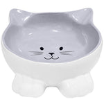 Load image into Gallery viewer, Holy Paws Ceramic Cat Bowl