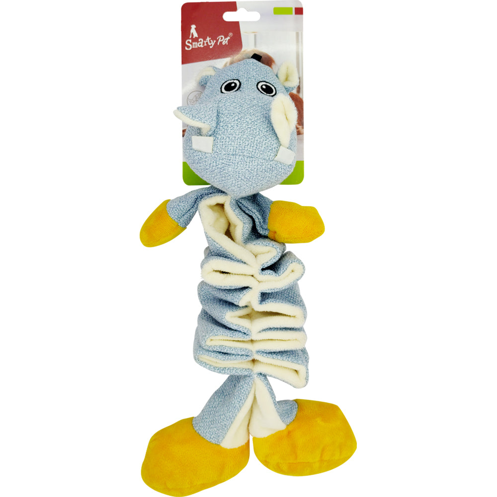 Smarty Pet Large Crackling Accordion Plush Dog Toy
