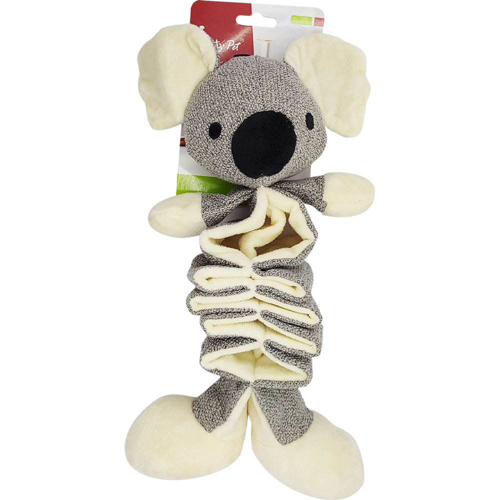 Smarty Pet Large Crackling Accordion Plush Dog Toy