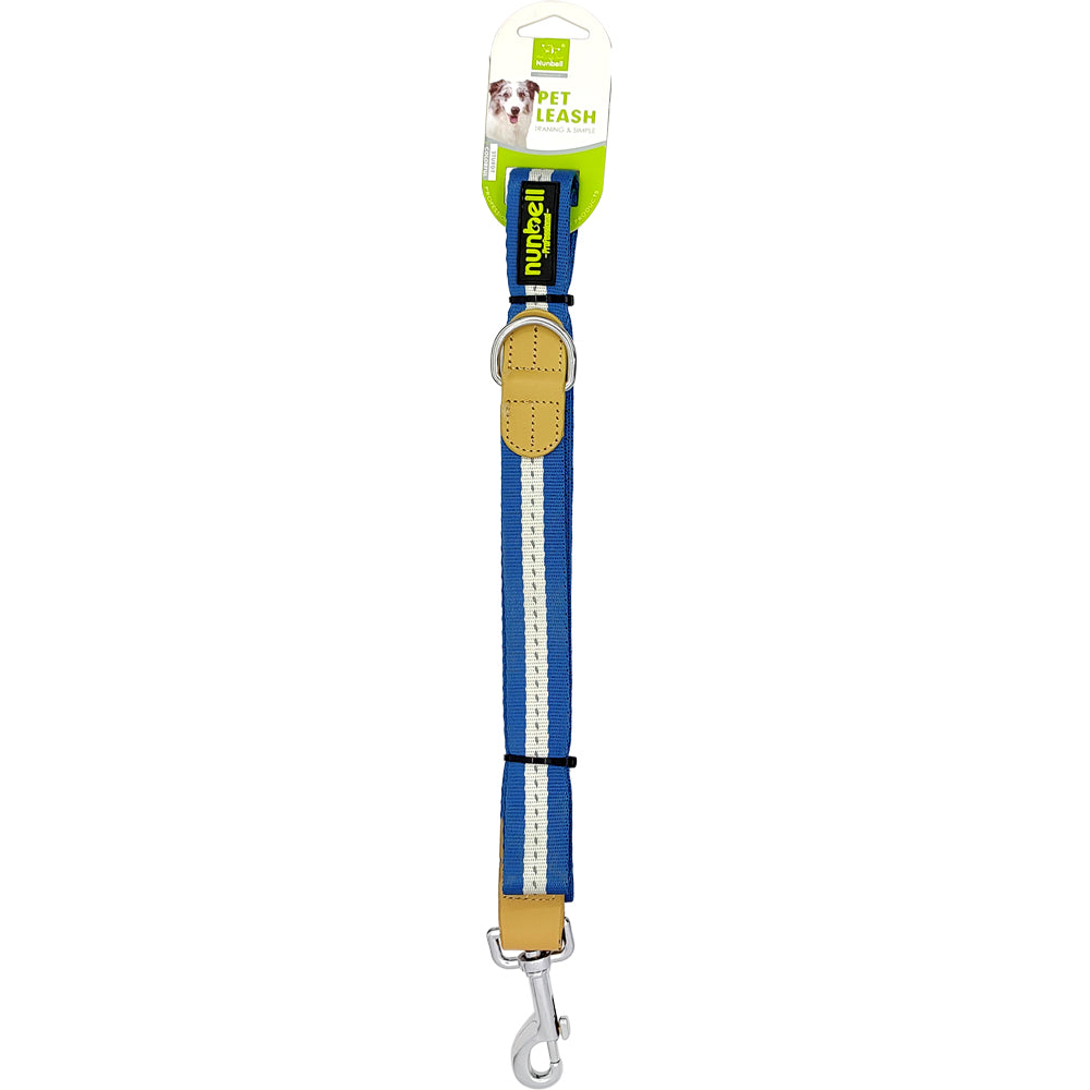 Nunbell Professional Dog Leash Nylon & Leather