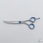 Load image into Gallery viewer, Holy Paws 7" Professional Curved Dog Grooming Scissors