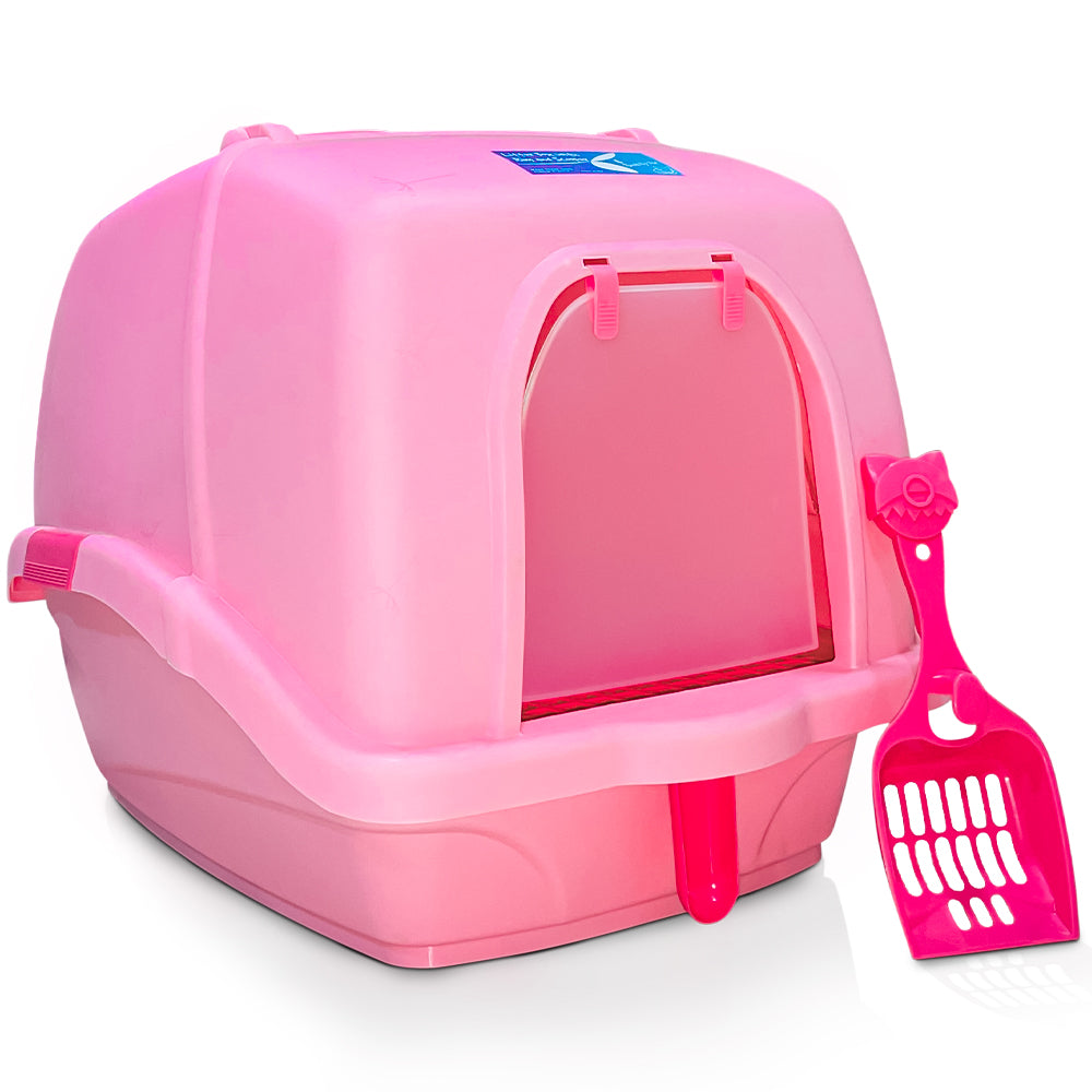 Cat Litter House-Openable Front Door