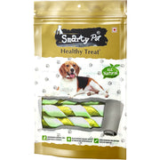 Smarty Pet Healthy Braided Chicken Munchy Stick Treats for Dogs - 25X1