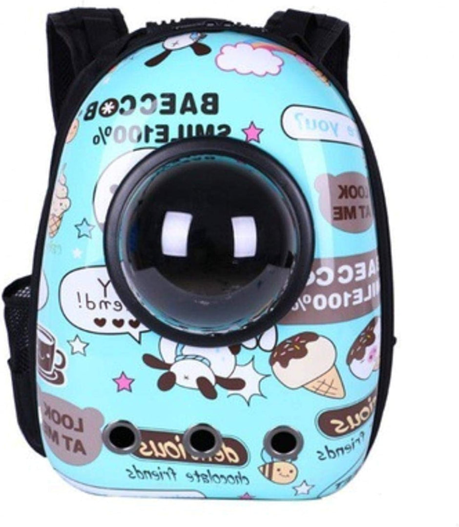 Astraunaut-Printed Bag with Window