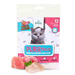Load image into Gallery viewer, Basil PURRfect Dental Sticks for Cats – Tuna &amp; Chicken (44g)