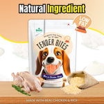 Load image into Gallery viewer, Basil Tender Bites Rice in Chicken Strips Dog Treats (70g)