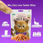 Load image into Gallery viewer, Basil Tender Bites Soft Chicken Cat Treats (50g)