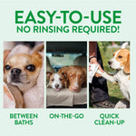 Load image into Gallery viewer, Basil Moisturising Foam Dry Bath Shampoo for Dogs &amp; Cats – 150ml | Waterless Pet Shampoo with Aloe Vera &amp; Conditioner