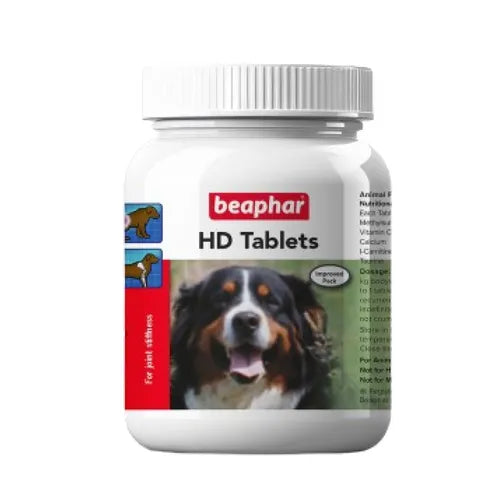 Beaphar HD Tablets for Dogs (60 Tablets) - Hip & Joint Support