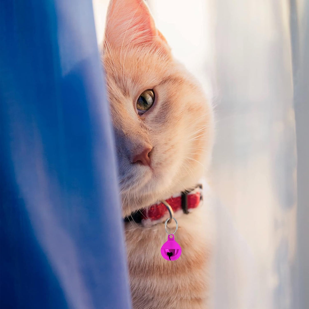 Smarty Pet Colorful Jingle Bells for Cat & Dog Collars (Pack of 2)