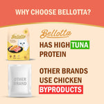 Load image into Gallery viewer, Bellotta Adult Wet Cat Food Pouch – Tuna and Chicken
