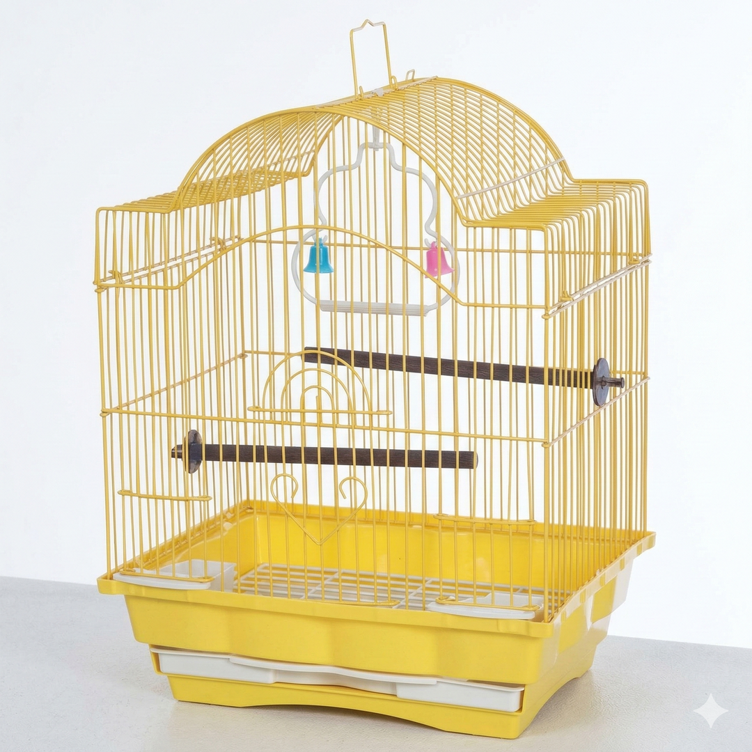 Bird Cage-105 Classic Arch-Top Canary & Finch (30x23x39cm)