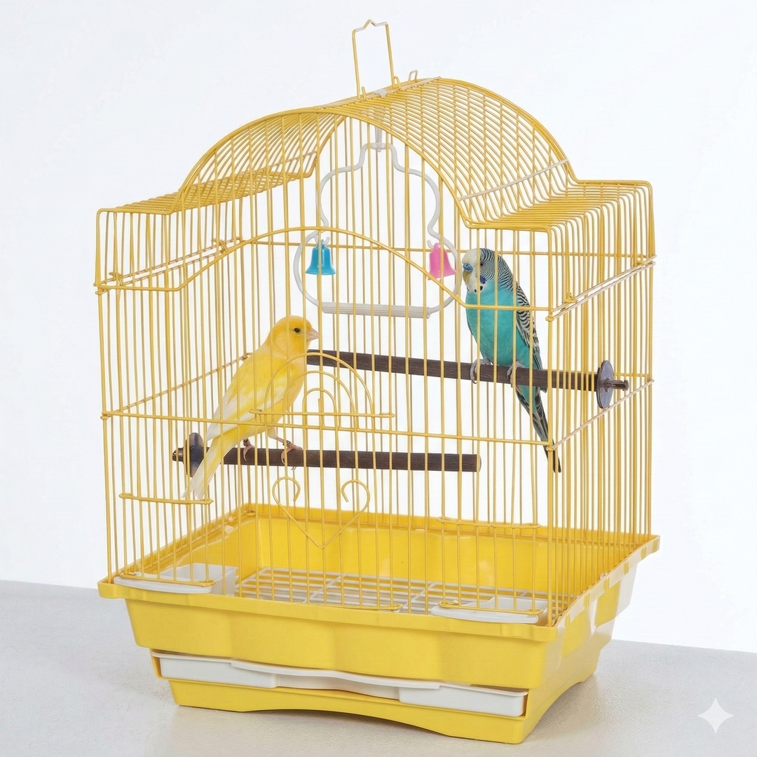 Bird Cage-105 Classic Arch-Top Canary & Finch (30x23x39cm)