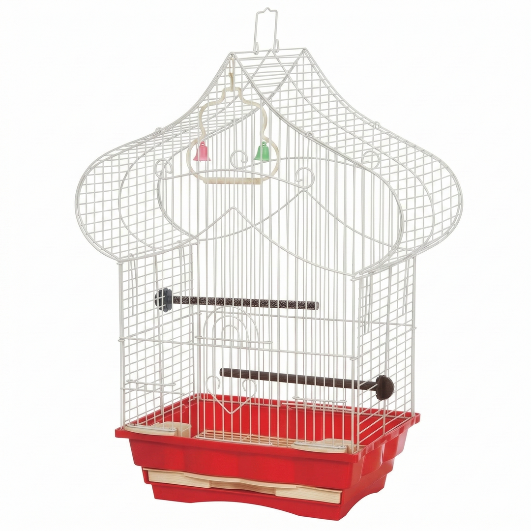 Bird Cage-106 Elegant Dome Top Enclosure (39.7 x 22 x 52 cm)