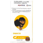 Load image into Gallery viewer, Bravecto 112.5 mg Chewable Tablet for Very Small Dogs (2–4.5 kg)