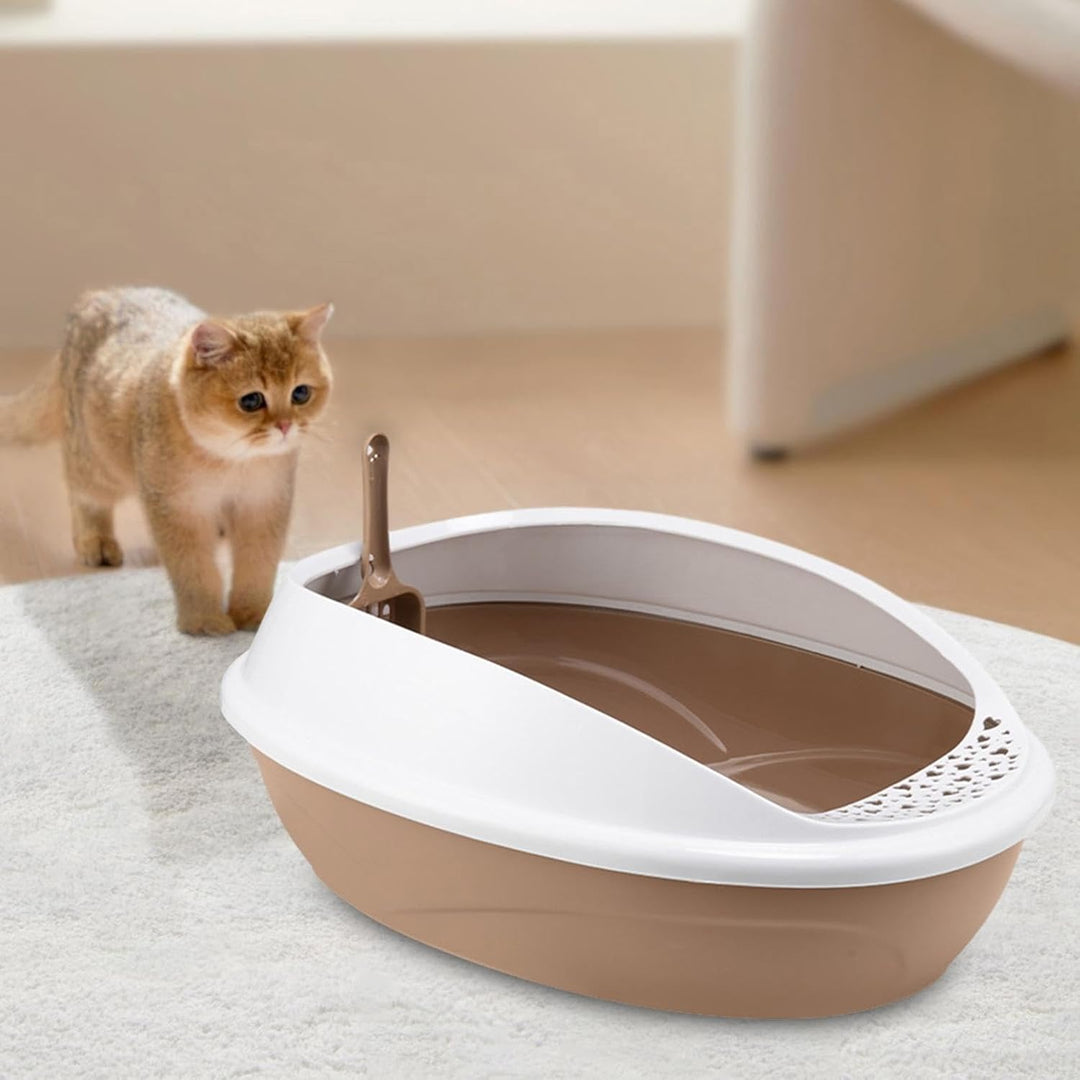 Cat Litter Tray-Oval Shape