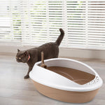 Load image into Gallery viewer, Cat Litter Tray-Oval Shape