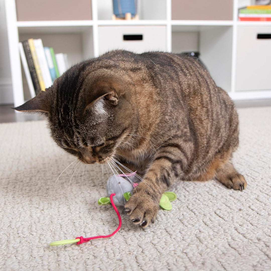 SmartyPet Bouncing Dancing Rat Cat Toy
