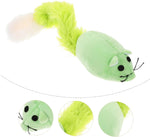 Load image into Gallery viewer, Cat Toy-Plush Rat with Fur Tail-1pc Pack (Color May Vary)