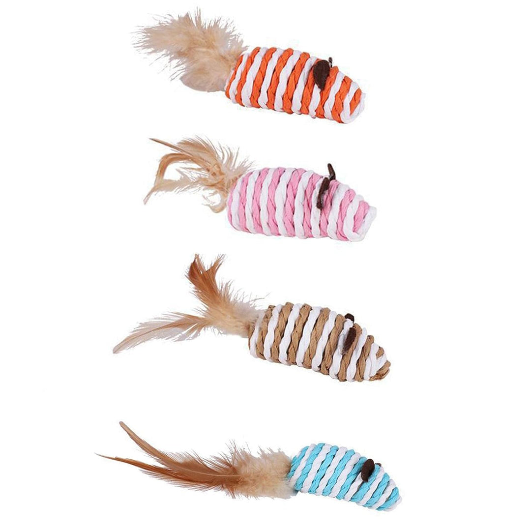 Cat Toy-Sisal Rat-1pc Pack