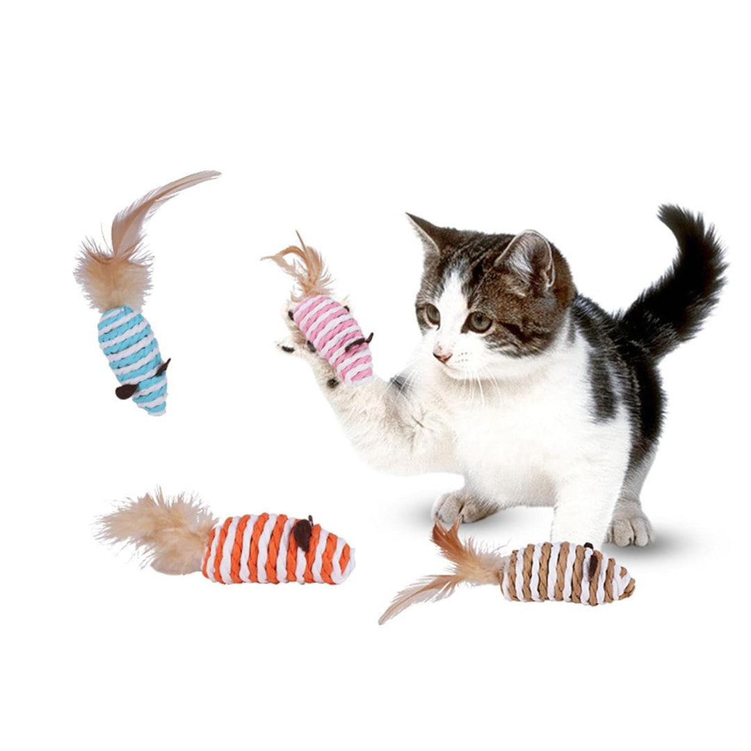 Cat Toy-Sisal Rat-1pc Pack