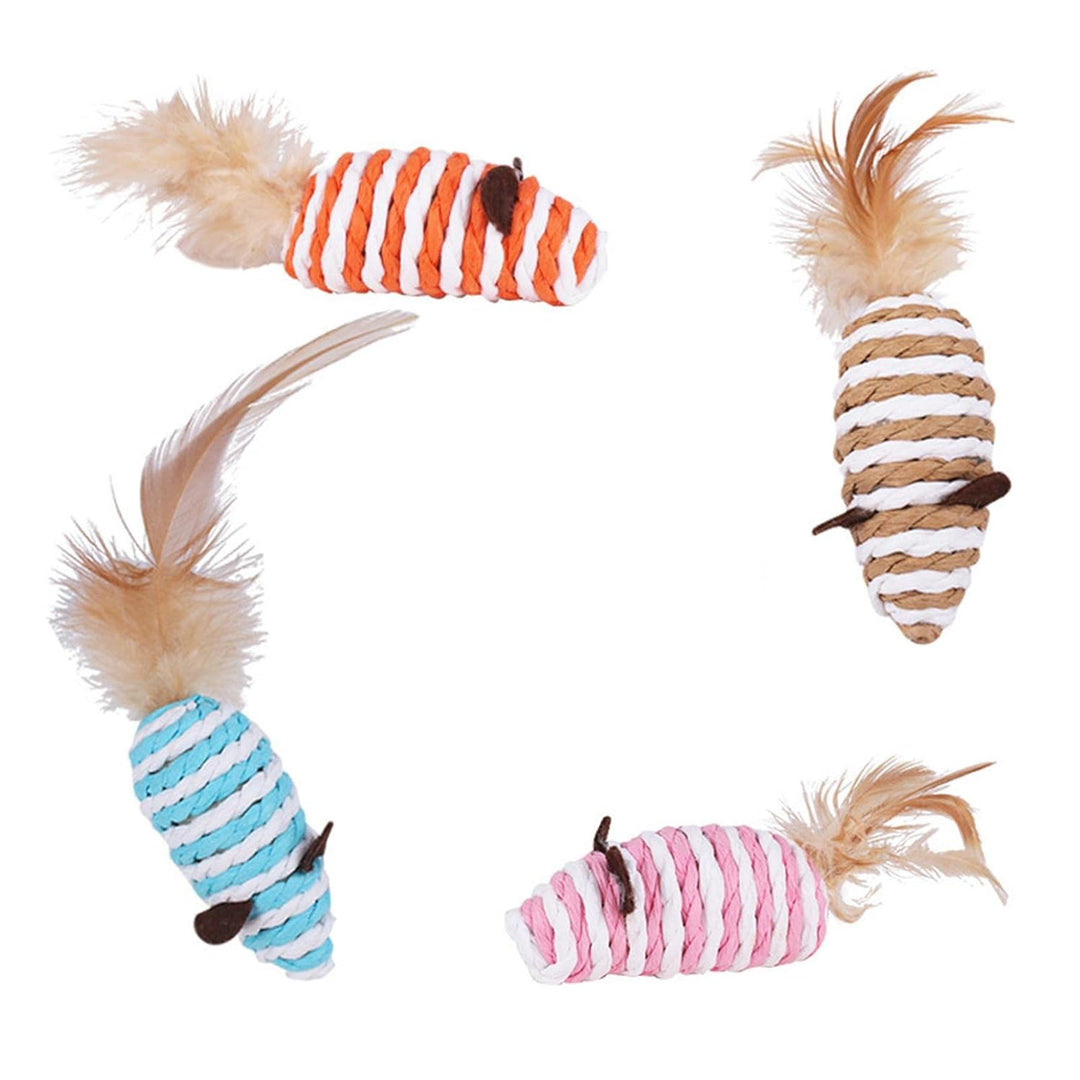 Cat Toy-Sisal Rat-1pc Pack