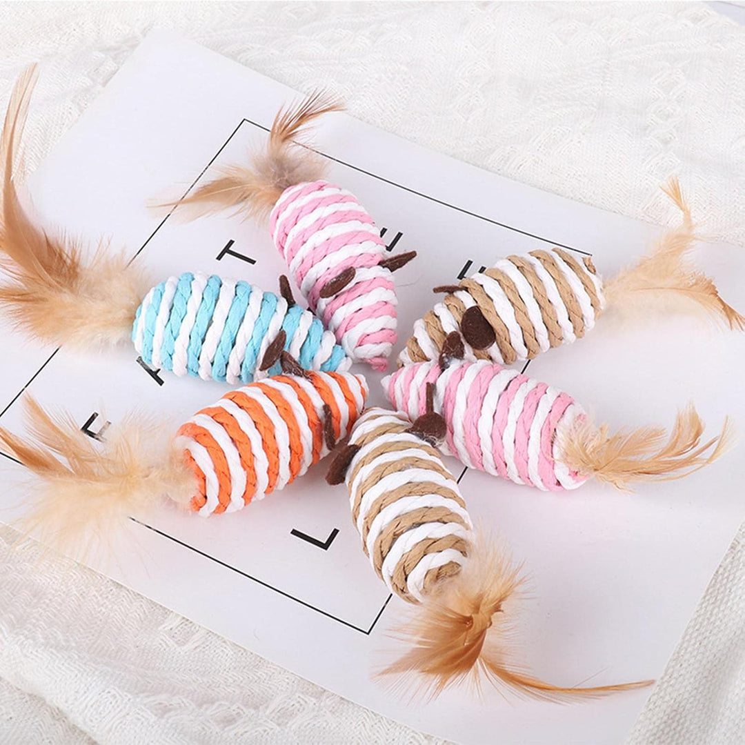 Cat Toy-Sisal Rat-1pc Pack