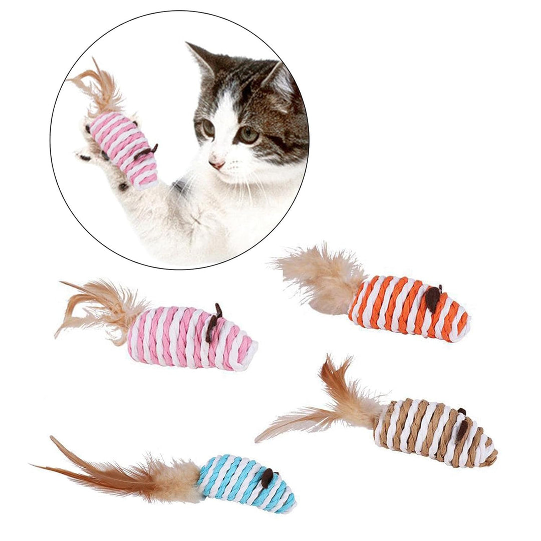 Cat Toy-Sisal Rat-1pc Pack