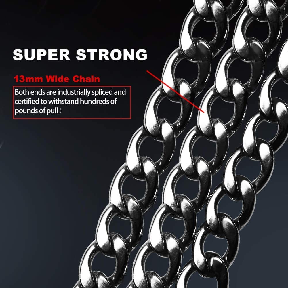 Heavy-Duty Grinded Iron Dog Chain