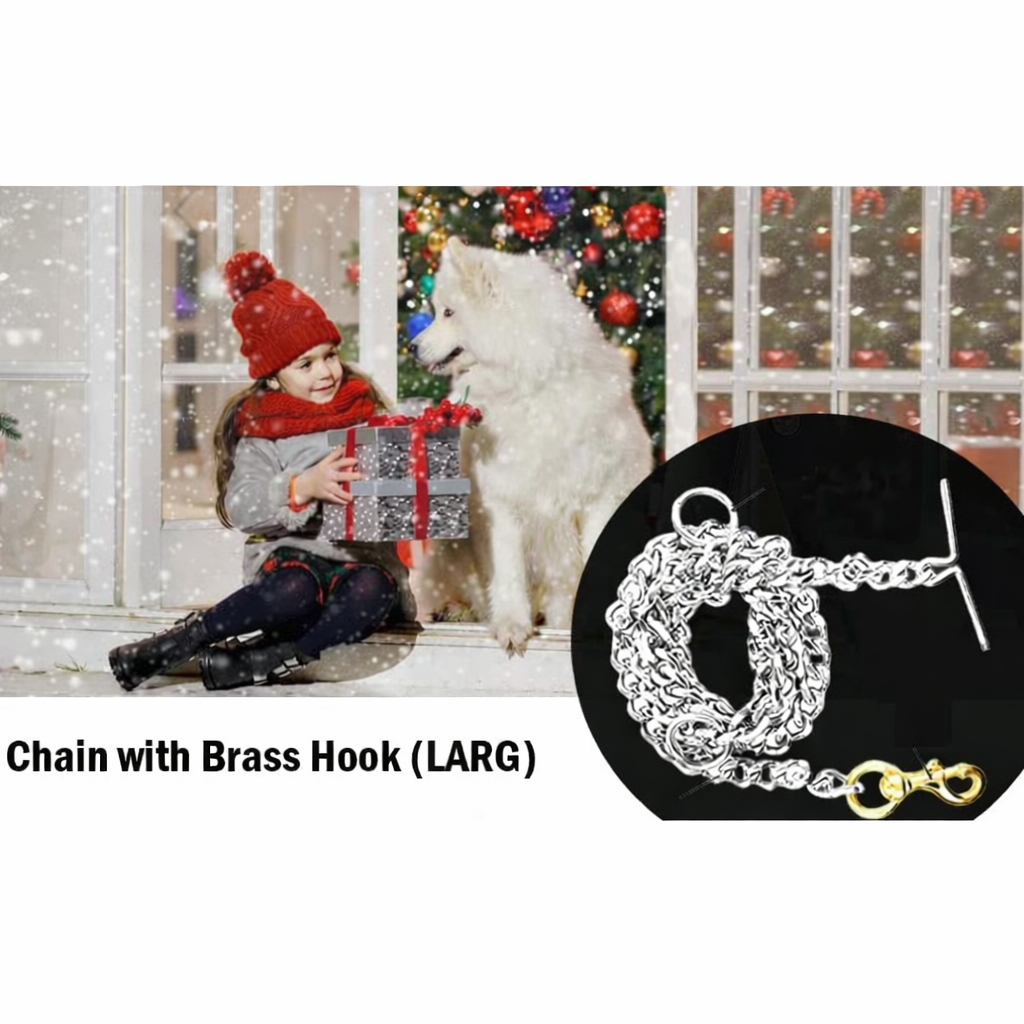 Heavy-Duty Grinded Iron Dog Chain