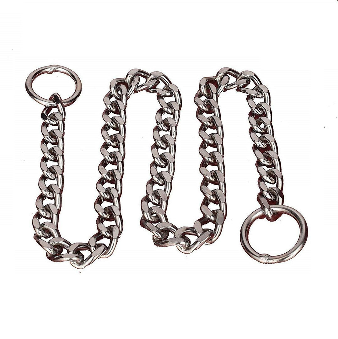 Heavy-Duty Stainless Steel Choke Chain Dog Training Collar