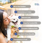 Load image into Gallery viewer, Oye Bark WagBites Dog Gift Combo Pack (5-in-1)