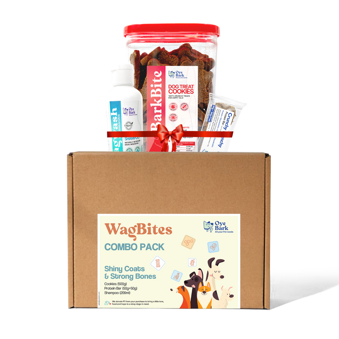 Oye Bark WagBites Dog Gift Combo Pack (3-in-1)