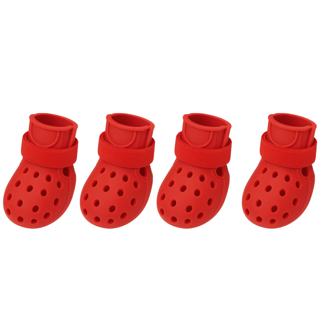 Waterproof Dog Crox Shoes – Breathable Anti-Slip Pet Sandals (Size XL)