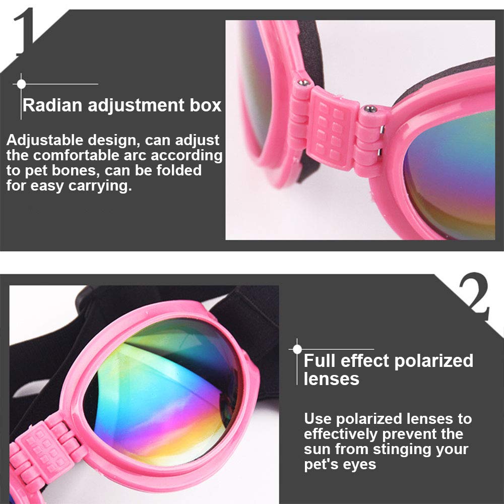 Adjustable Strap Dog Goggles