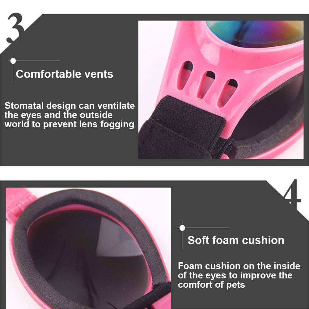 Adjustable Strap Dog Goggles