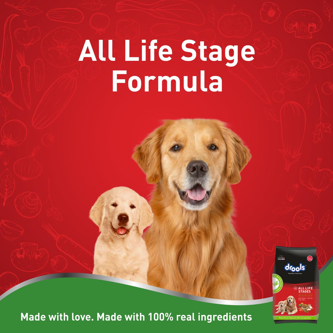 Drools 100% Vegetarian Dry Dog Food – 3kg