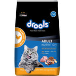 Load image into Gallery viewer, Drools Adult Cat Dry Food, Real Chicken &amp; Egg - 1.2kg
