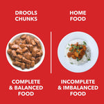 Load image into Gallery viewer, Drools Puppy Chunks in Gravy – Real Chicken &amp; Chicken Liver (60g Pouch, Pack of 12)