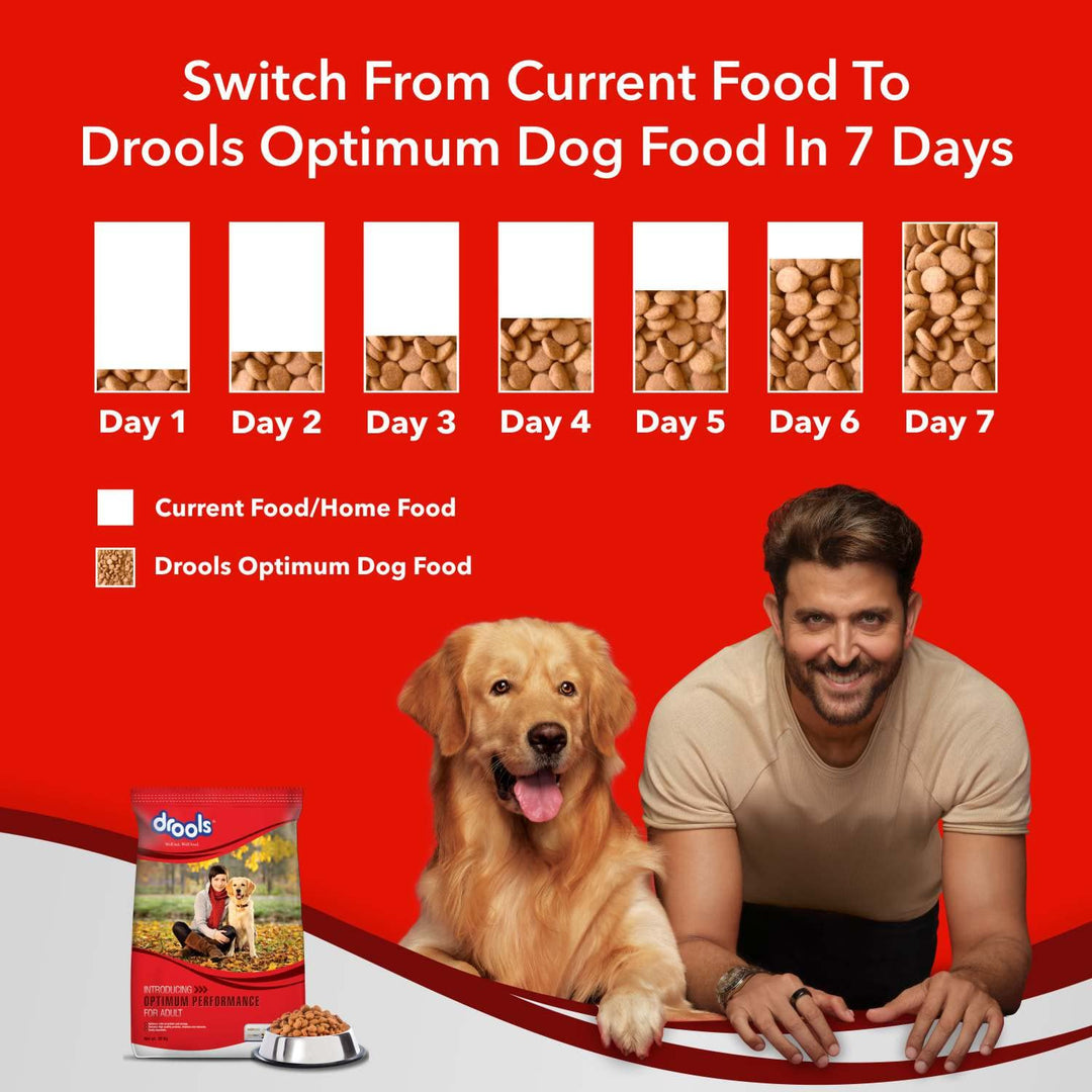 Drools Optimum Performance Adult Dog Food - 20kg