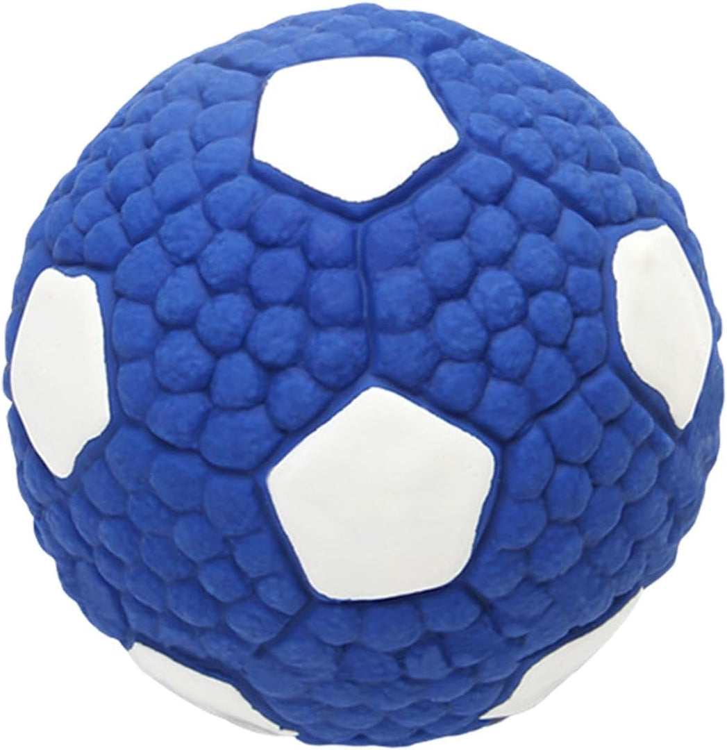EE Toys-Latex Football-Blue & White for Dogs